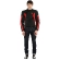 Motorcycle Jacket in Dainese MISTICA TEX Fabric Black Red