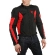 Motorcycle Jacket in Dainese MISTICA TEX Fabric Black Red