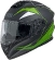 Integral Motorcycle Helmet Double Visor Ixs 216 2.0 Black Matt Green