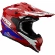 Vemar VH Taku Eye Cross Enduro Motorcycle Helmet Red White Blue