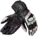 Motorcycle Leather Gloves for Women Racing Rev'it XENA 3 LADIES Black White