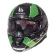 MT HELMETS Thunder 3 SV Trace Full Face Helmet Black / Green Fluor Mate