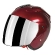 STORMER Sun Evo Open Face Helmet Calm Red Metal Glossy