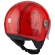NZI Zeta 2 Open Face Helmet Glossy Sprint Fluo Red
