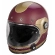 STORMER Origin Solid Full Face Helmet Burgundy / Gold / Pearl