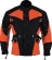 Мотоциклетная куртка German Wear Textile, подходящая для разных комбинаций Оранжевый