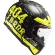 Full Face Motorcycle Helmet Ls2 FF353 RAPID Player Yellow Fluo Black