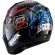 Integral Motorcycle Helmet In Shark RIDILL 1.2 CATALAN BAD BOY Black Blue Orange