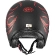 Motorcycle Helmet Jet Premier VINTAGE FR RED CHROMED BM Matt Red