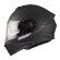 Mt Helmets Genesis Sv A1 Modular Helmet Black Matt Черный