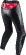 Кожаные мотоциклетные брюки REBELHORN Rebel Lady для женщин, защита колен и бедер, кевларовое усиление, эластичные вставки для вентиляции Черно-розовый
