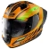 NOLAN N60-6 Sport Hotfoot Full Face Helmet Led Orange / Black / Light Green