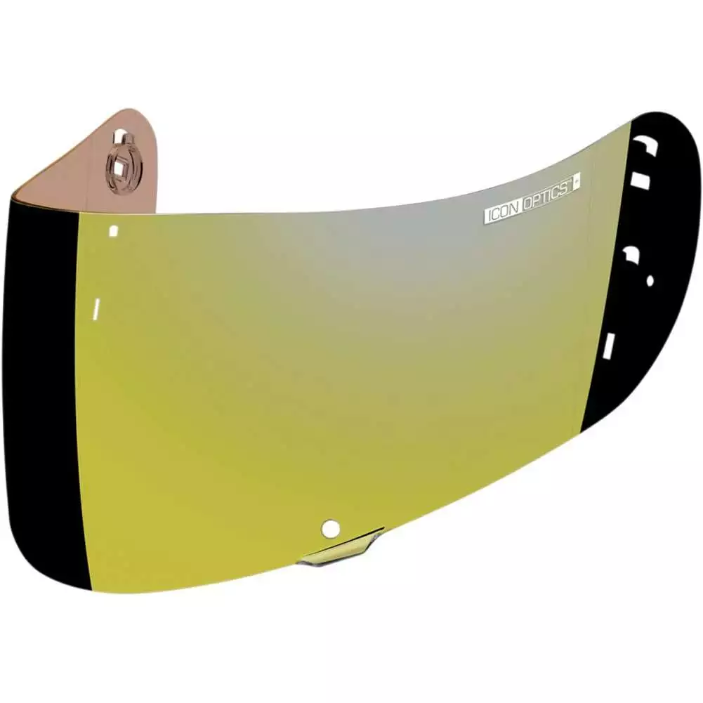 Визор Optics для шлема Icon золотой зеркальный (Airmada, Airframe Pro, Airform)