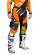 OSA Motocross Black Orange мотоштаны